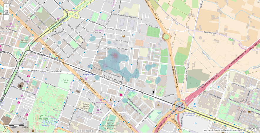 Mapa Benimaclet Alter Eco