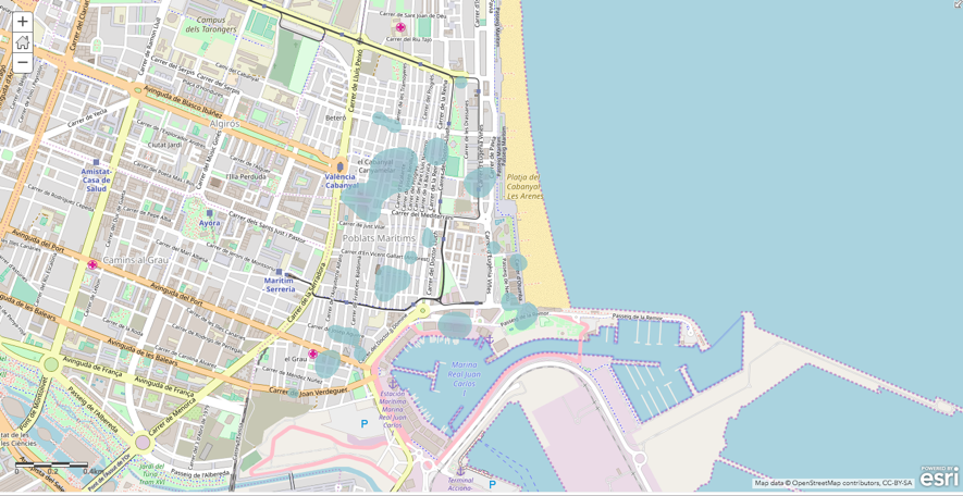 Mapa Cabanyal Alter Eco