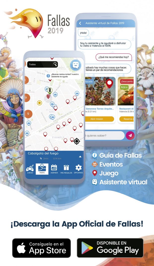 Chatea con las Fallas, este año te entienden
