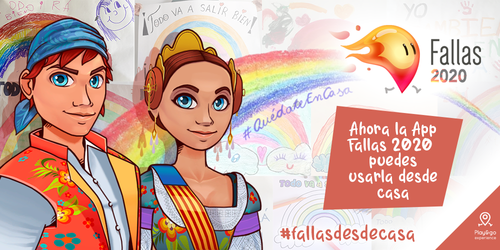 Ahora la App Fallas 2020 puedes usarla desde casa