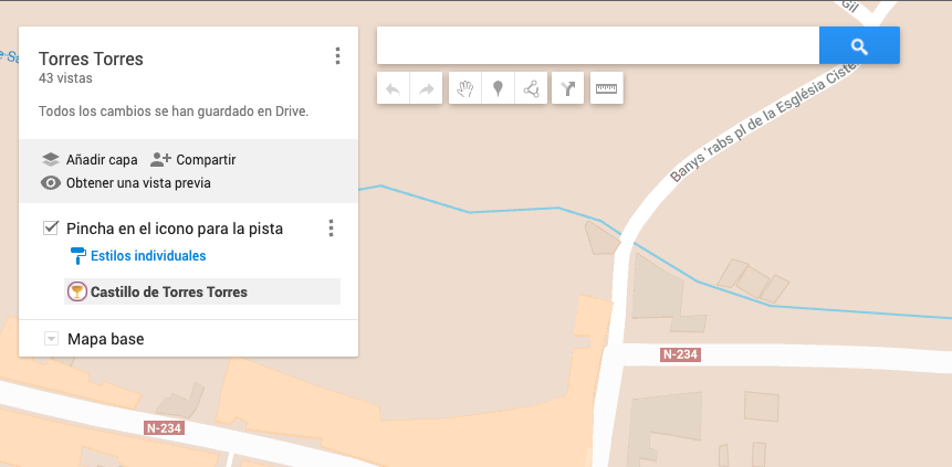 Medir mapas Gymkana Camp de Morvedre Play&go