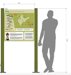 Panel informativo Rutas Culturales Maestrat