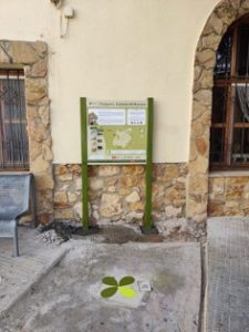 Panel instalado Rutas Culturales Maestrat