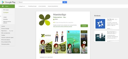 Play Store Rutas Culturales Maestrat