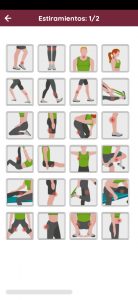 Catálogo de estiramientos Rutes Reus