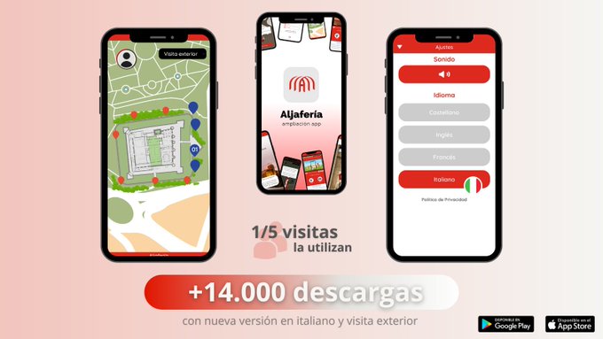 Resultados App Palacio de Aljafería de Zaragoza