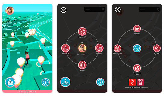 Pop Up Store Cirat pantallas 2