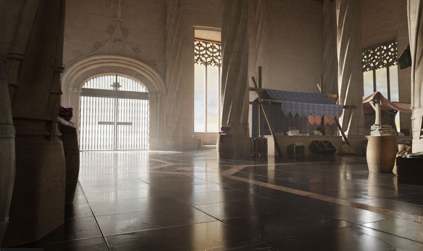 Escena 3D 360º (Lonja de la Seda de Valencia)