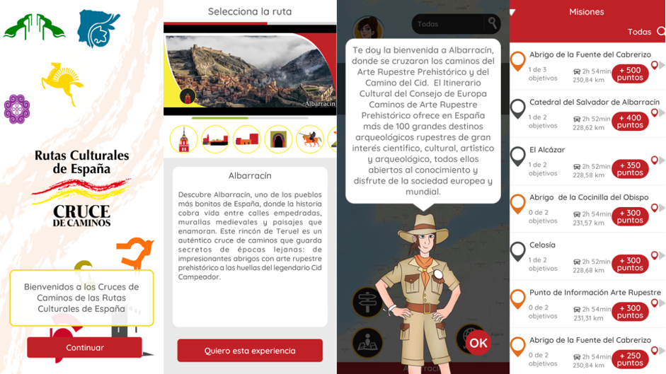 Cruce de Caminos, una app para descubrir las Rutas Culturales de España 2
