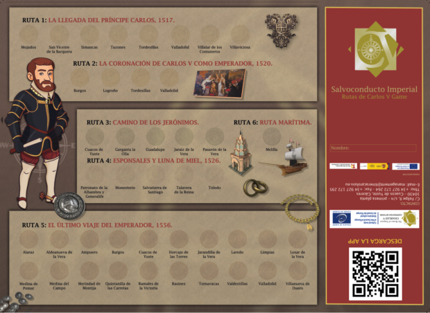 Rutas de Carlos V Game 1